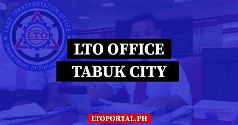 LTO Tabuk Office Location and Contact Information.